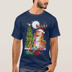 Camiseta Guinea Animal de cerdo Feliz Navidad Animal Lover