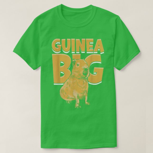 Camiseta Guinea Big Capybaras Rodent Animal Lover Capy Capy (Diseño del anverso)