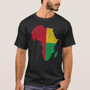 Camiseta Guinea-Bissau Bandera África Continente Regalo fpr