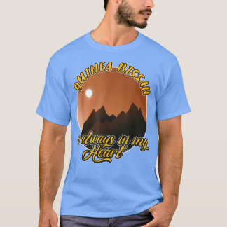 Camiseta guinea bissau está siempre en mi corazón