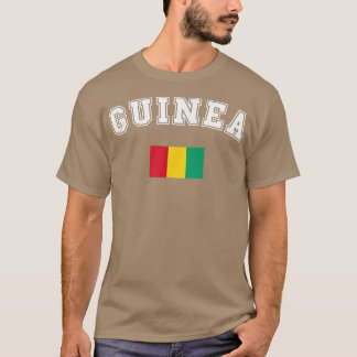 Camiseta Guinea Bissau Flag Sport Competition Pride Vacatio