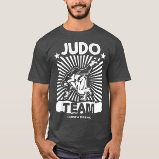 Camiseta Guinea Bissau Judo Fighter Japanese Martial Arts J