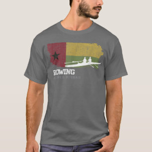 Camiseta Guinea Bissau Rowing Team Rower Oarsmen Rowing 