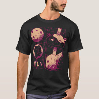 Camiseta Guinea Cerdo Boba Tea Bubble Tea Kawaii Guinea Cer