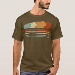 Camiseta Guinea Cerdo Cavy Rodent Retro Vintage