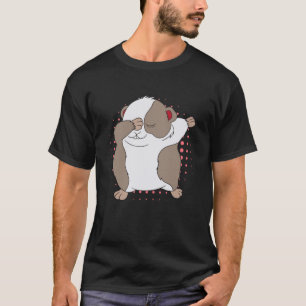 Camiseta Guinea Cerdo Cute Dabbing Locura