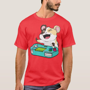 Camiseta Guinea Cerdo Gamepad Gaming Kawaii
