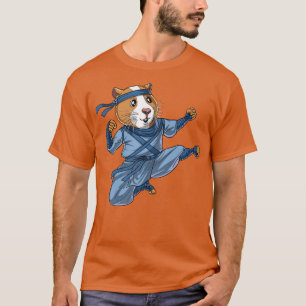 Camiseta Guinea Cerdo Karate Ninja Kung Fu Artes Marciales 