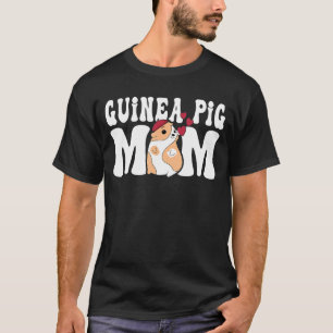 Camiseta Guinea Cerdo Mamá Diseño Guay para Mujeres Cerdo d