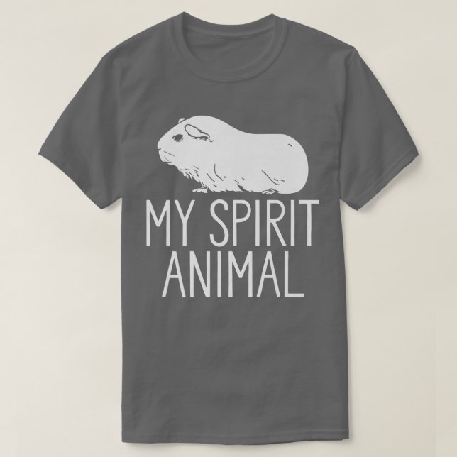 Camiseta Guinea Cerdo Mi Espíritu Animal Hamster Pet Lover (Diseño del anverso)