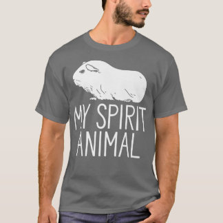 Camiseta Guinea Cerdo Mi Espíritu Animal Hamster Pet Lover
