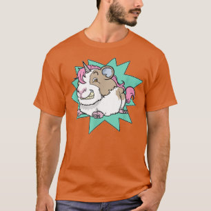 Camiseta Guinea Cerdo Unicornio Guinicorn598