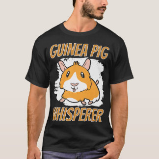 Camiseta Guinea Cerdo Whisperer Mascota Animal Lover Cute P