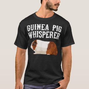 Camiseta Guinea Cerdo Wisperer Funny Farm Animal Lover