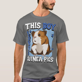 Camiseta Guinea Cerdos a este niño le encanta a los cerdos