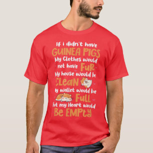 Camiseta Guinea Cerdos Guinea Lover El Propietario De Cerdo
