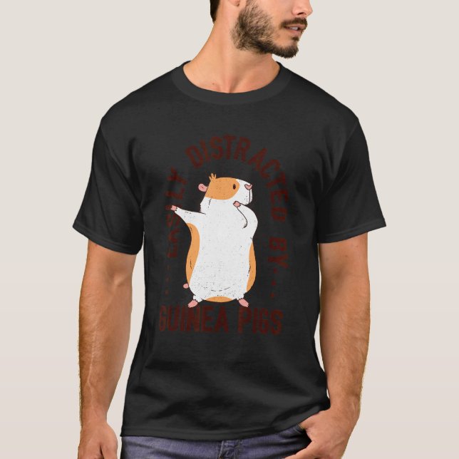Camiseta Guinea Cerdos Lover Pig (Anverso)