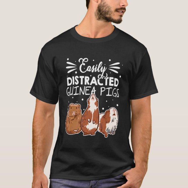 Camiseta Guinea Cerdos Lover Pig (Anverso)