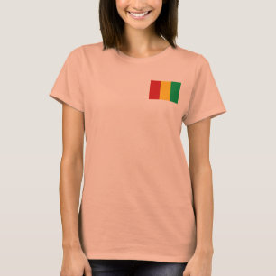 Camiseta Guinea-Conakry Bandera + Mapa