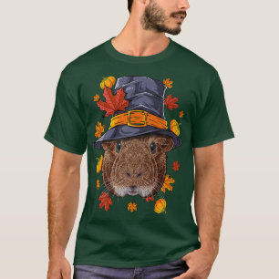 Camiseta Guinea de Acción de Gracias Costume de Peregrino C