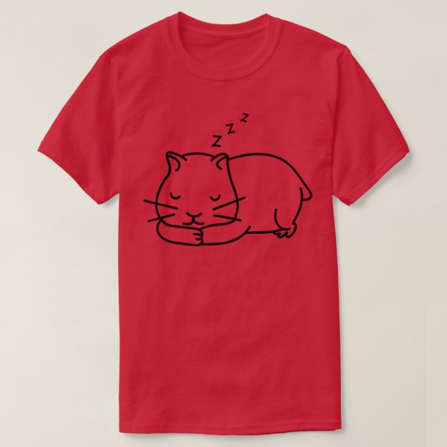 Camiseta Guinea Durmiendo Cerdo I Cuidó Guinea Cerdo I Niño (Diseño del anverso)