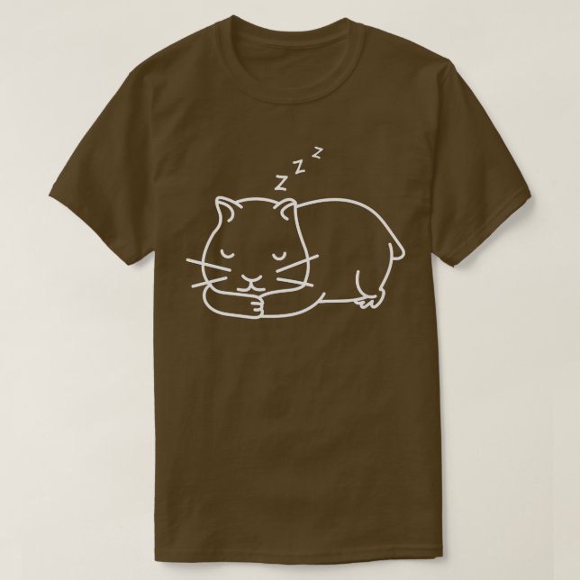 Camiseta Guinea Durmiendo Cerdo I Cuidó Guinea Cerdo I Niño (Diseño del anverso)