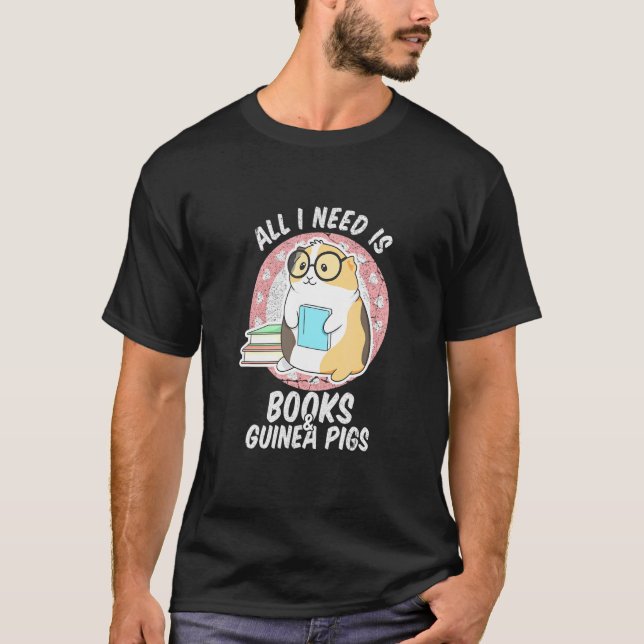 Camiseta Guinea For A Bookworm (Anverso)