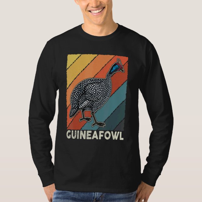 Camiseta Guinea Fowl Chicken  Breeder Poultry Saying 16 (Anverso)