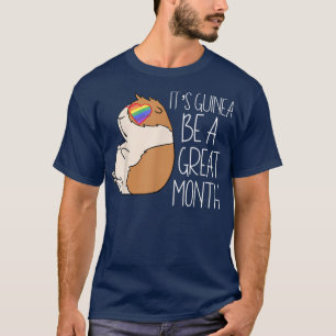 Camiseta Guinea Gorda Cerdo LGBTQ Cosas Gay Mes de Orgullo 