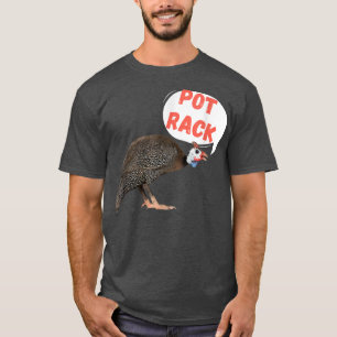 Camiseta Guinea Hen Fowal Poultry Farm Animal Bird Women Co