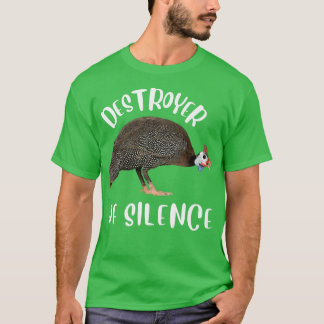Camiseta Guinea Hen Fowl Poultry Farm Animal Bird Women Cou