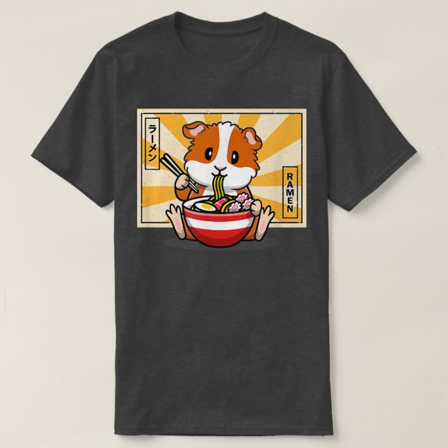 Camiseta Guinea Pig  (Diseño del anverso)