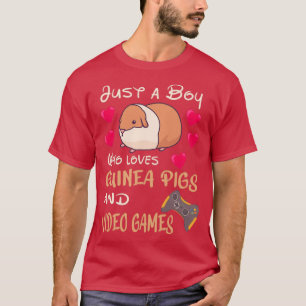 Camiseta GUINEA PIG Aman a los cerdos de Guinea y los juego
