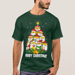 Camiseta Guinea Pig Christmas Tree Xmas Cute Guinea Pig Fun