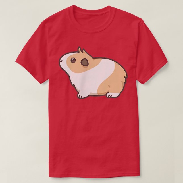 Camiseta Guinea Pig Cute Rodent Pet Kawaii Lover Aesthetic  (Diseño del anverso)
