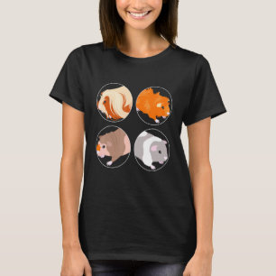 Camiseta Guinea Pig Dad Mom Rodent Mascota Wheek Wheek Cavy