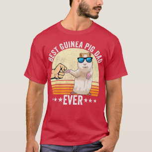 Camiseta Guinea Pig Dad Owner Guinea Pig Apparel Retro For 