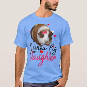 Camiseta Guinea Pig Daughter Costume Shirt Women Guinea Pig