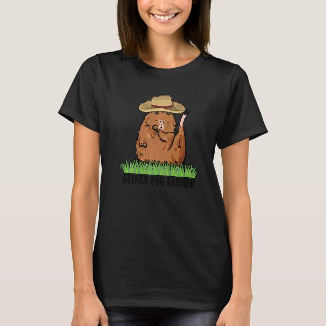 Camiseta Guinea Pig Farmer Graphic Guinea Pig Owner Pets An (Anverso)