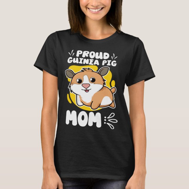 Camiseta Guinea Pig Furry Potato Rodent Guinea Pig Owner (Anverso)