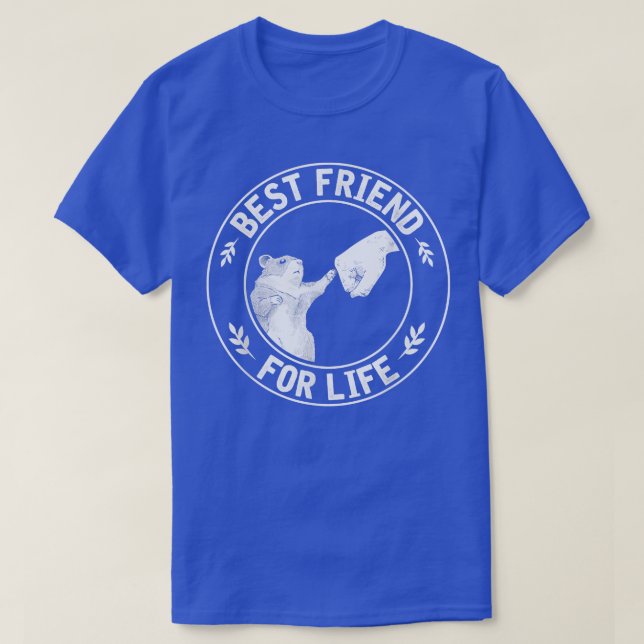 Camiseta guinea pig gifts, best friend for life, guinea pig (Diseño del anverso)