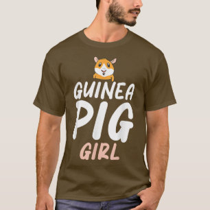 Camiseta Guinea Pig Girl Cute Guinea Pig T-Shirt