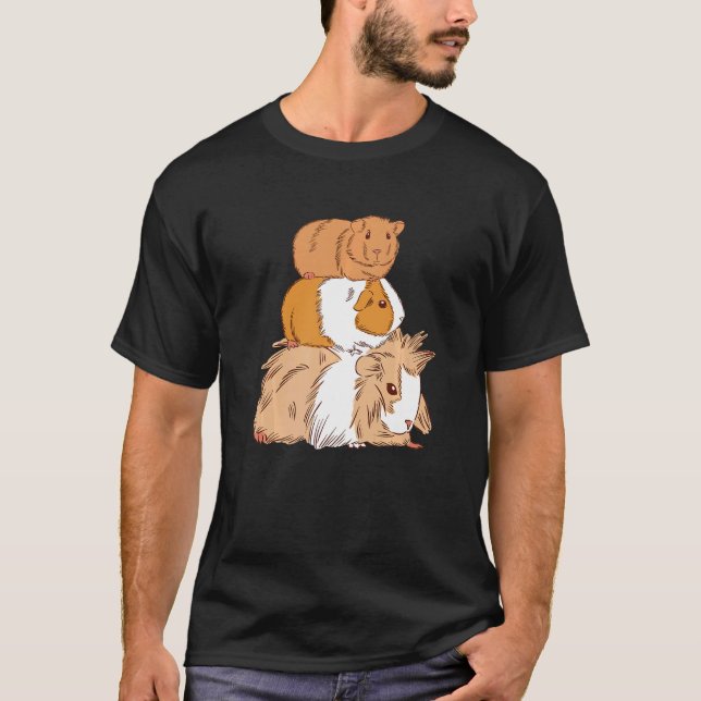 Camiseta Guinea Pig Graphic Guinea Pig Owner Pet Cavy Anima (Anverso)