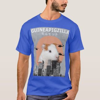 Camiseta Guinea Pig Guinepigzilla Animal Funny Guinea Pigs 