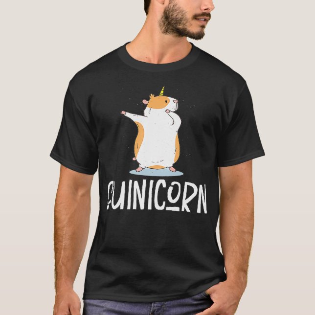 Camiseta Guinea Pig Guinicorn T Unicorn y Guinea Pig Com (Anverso)
