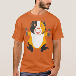 Camiseta Guinea Pig Gym, Fitness Bodybuilding Pet Training 