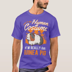 Camiseta Guinea Pig Human Costume Halloween Premium 