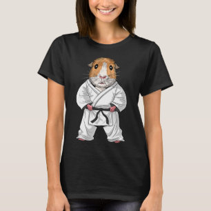 Camiseta Guinea Pig Karate Ninja Jiu-jitsu Taekwondo Martia