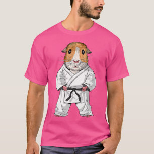 Camiseta Guinea Pig Karate Ninja Jiu-Jitsu Taekwondo Martia