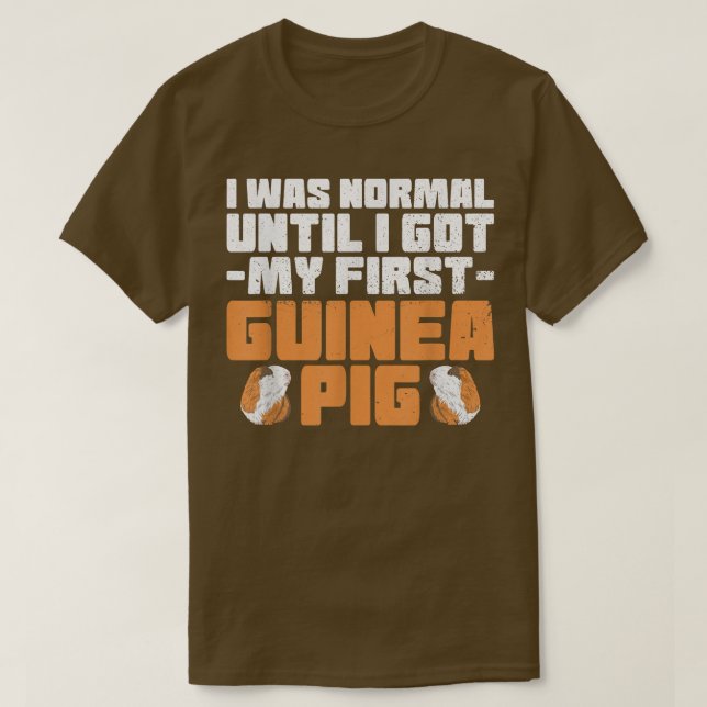 Camiseta Guinea Pig Love Design for a Guinea Pig owner  (Diseño del anverso)
